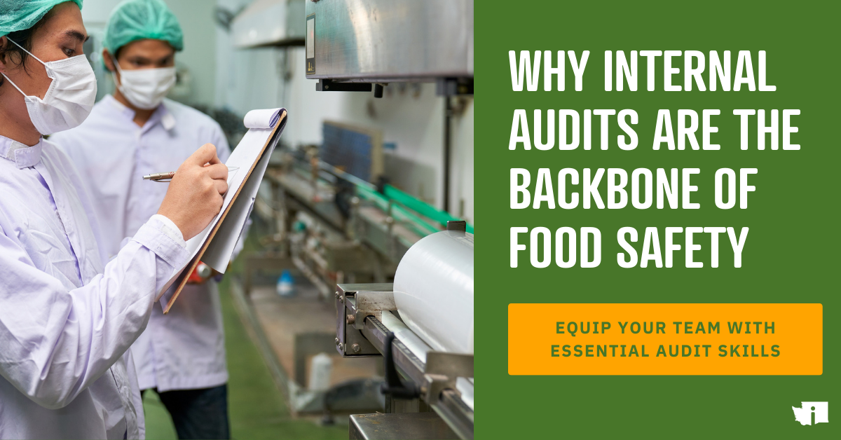 Internal auditing for food safety