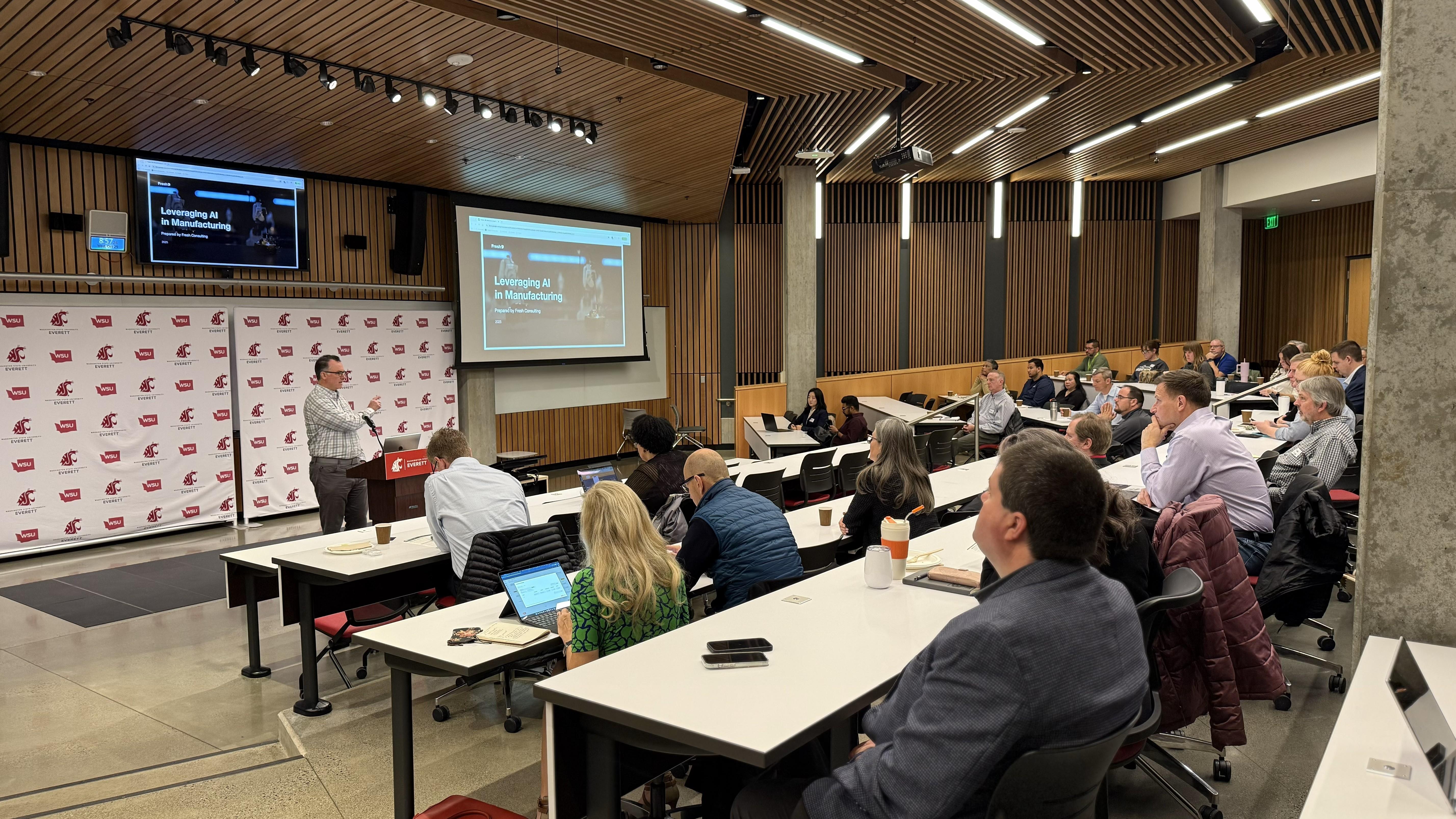 Marco Micheletti presents Leveraging AI